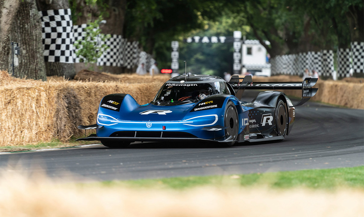 La Volkswagen ID.R de retour à Goodwood pour viser un nouveau record !
