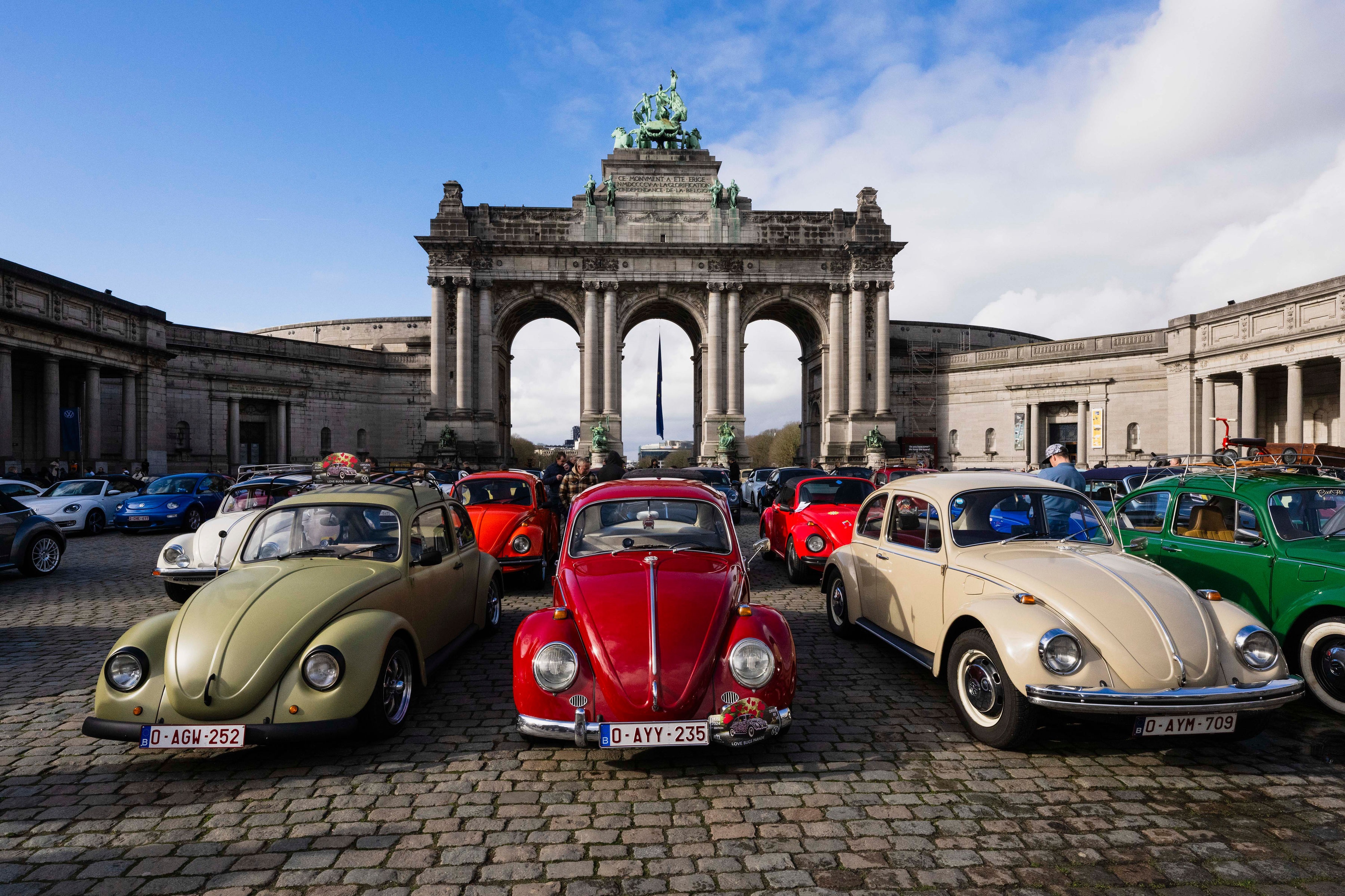 Love Bugs Parade : le Belgian VW Club en vedette