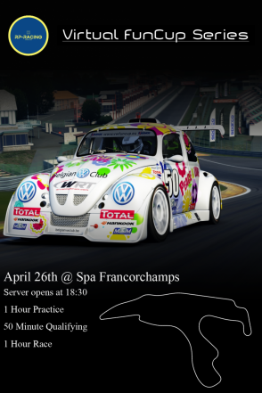 VW Fun Cup virtuelle : en attendant la série officielle, la #50 Flower Power dans une course « anglaise »