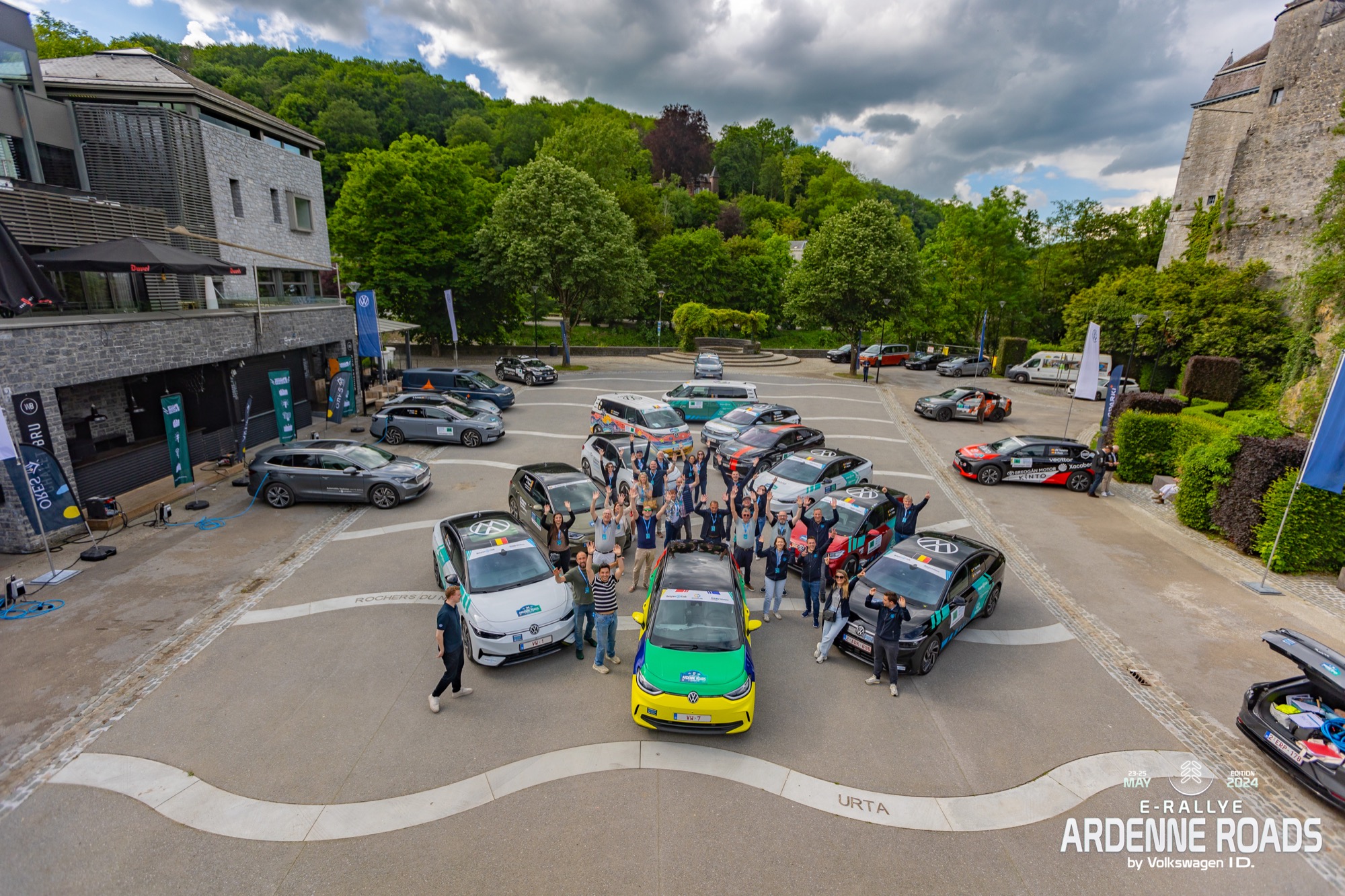 Victoire du Belgian VW Club à l’e-Rallye Ardenne Roads by Volkswagen ID.