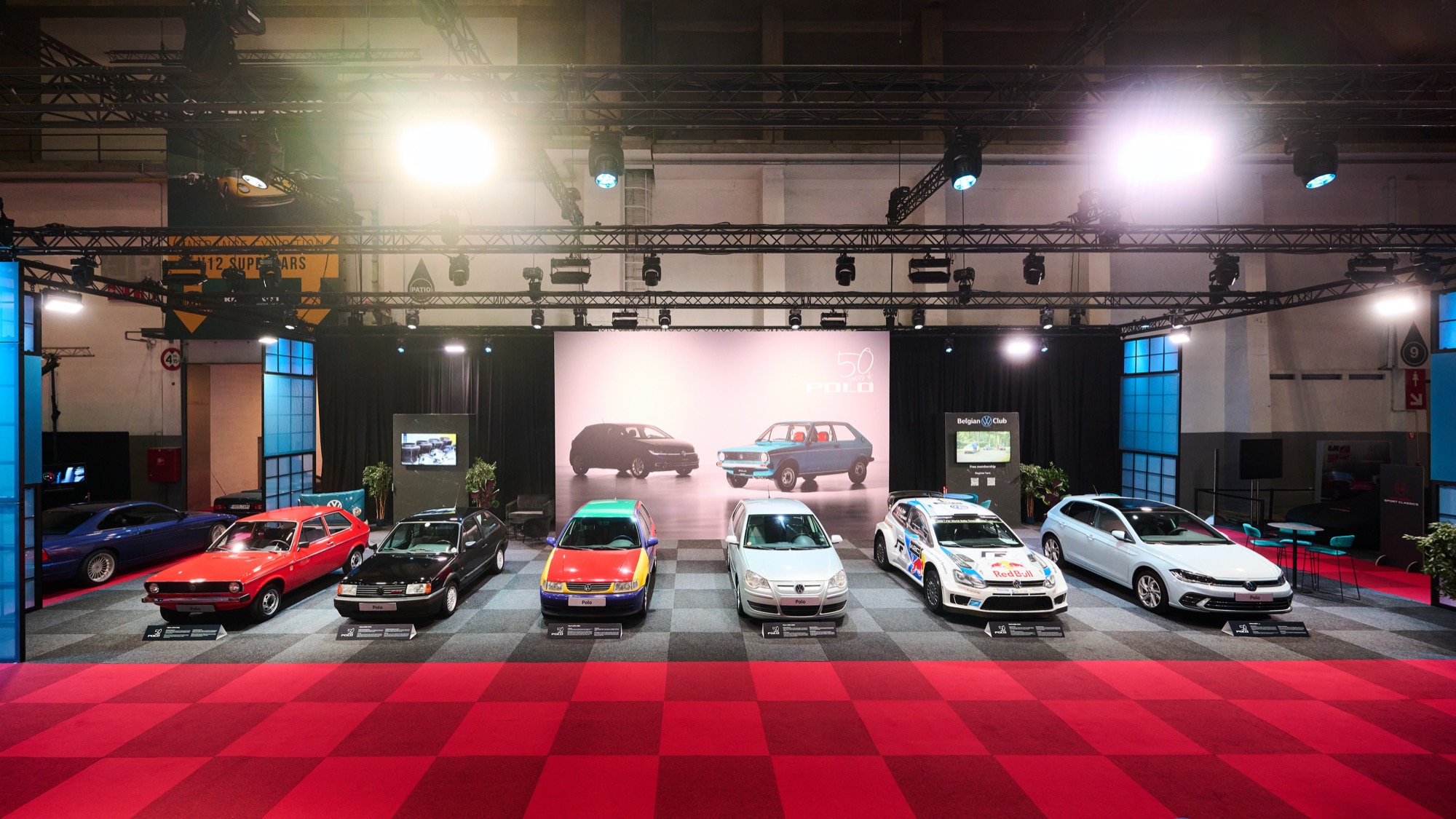 50 ans d’histoire, 6 générations exposées : la Volkswagen Polo mise à l’honneur à InterClassics