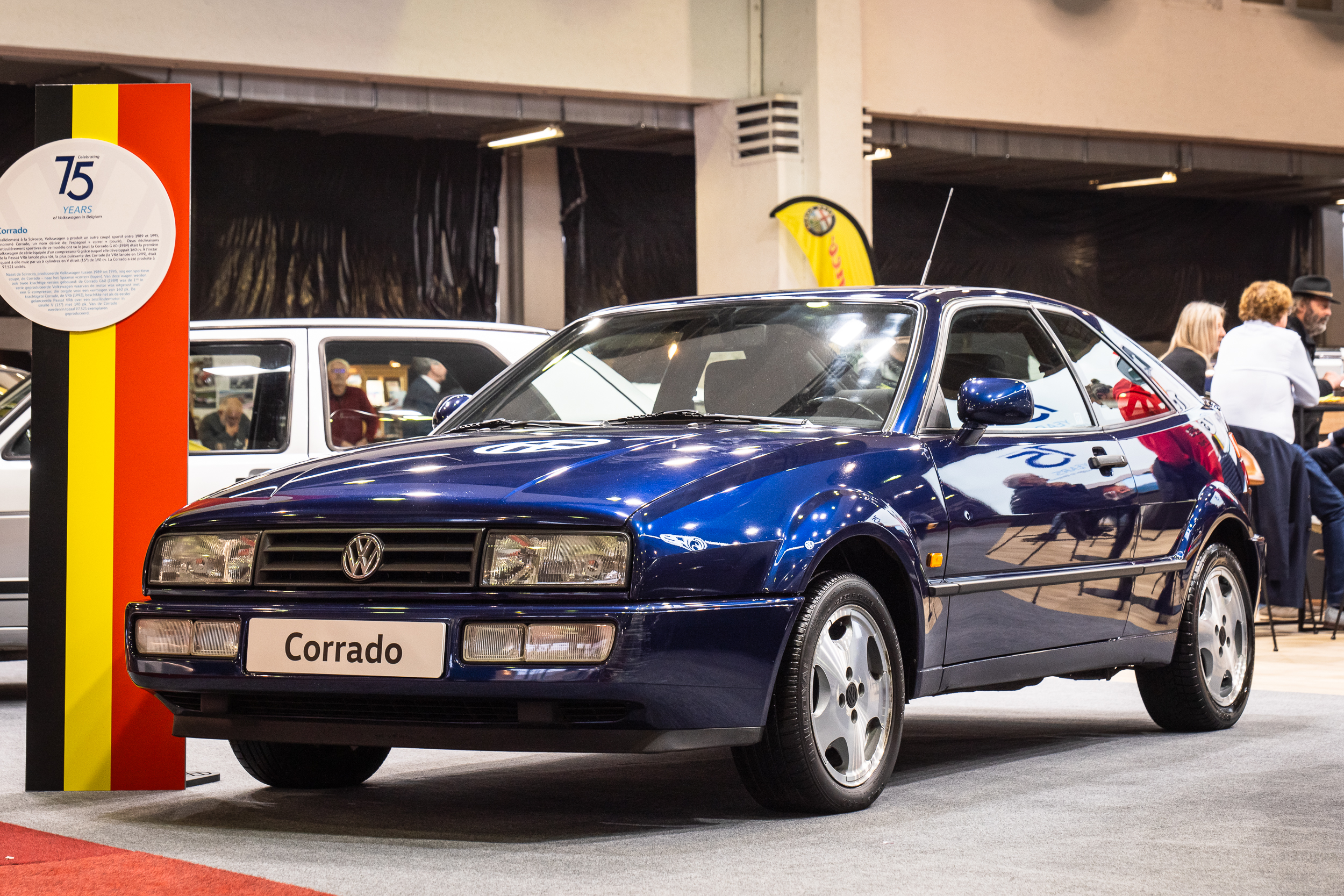 75 ans de Volkswagen Belgique / Années ’90 : la Corrado, ou la sportivité exacerbée