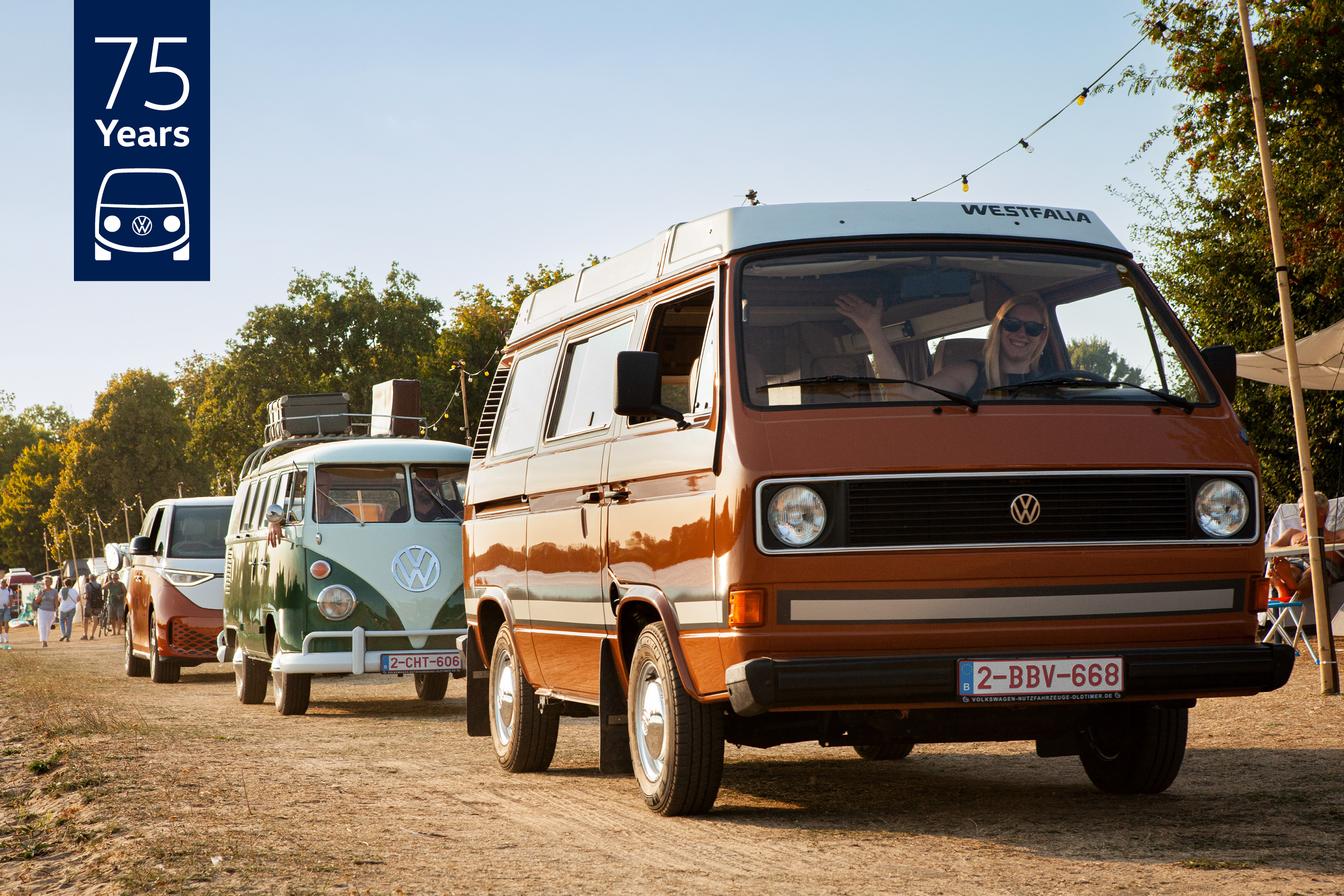 « 75 years VW Van – VW Bus Ride » : soyez les acteurs exclusifs d’un anniversaire mythique !