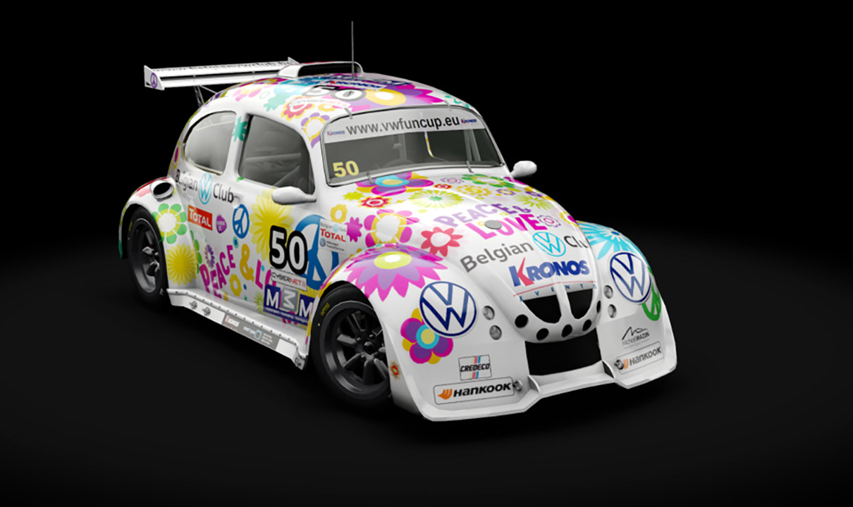 VW e-Fun Cup : David De Saeger au volant de la Flower Power
