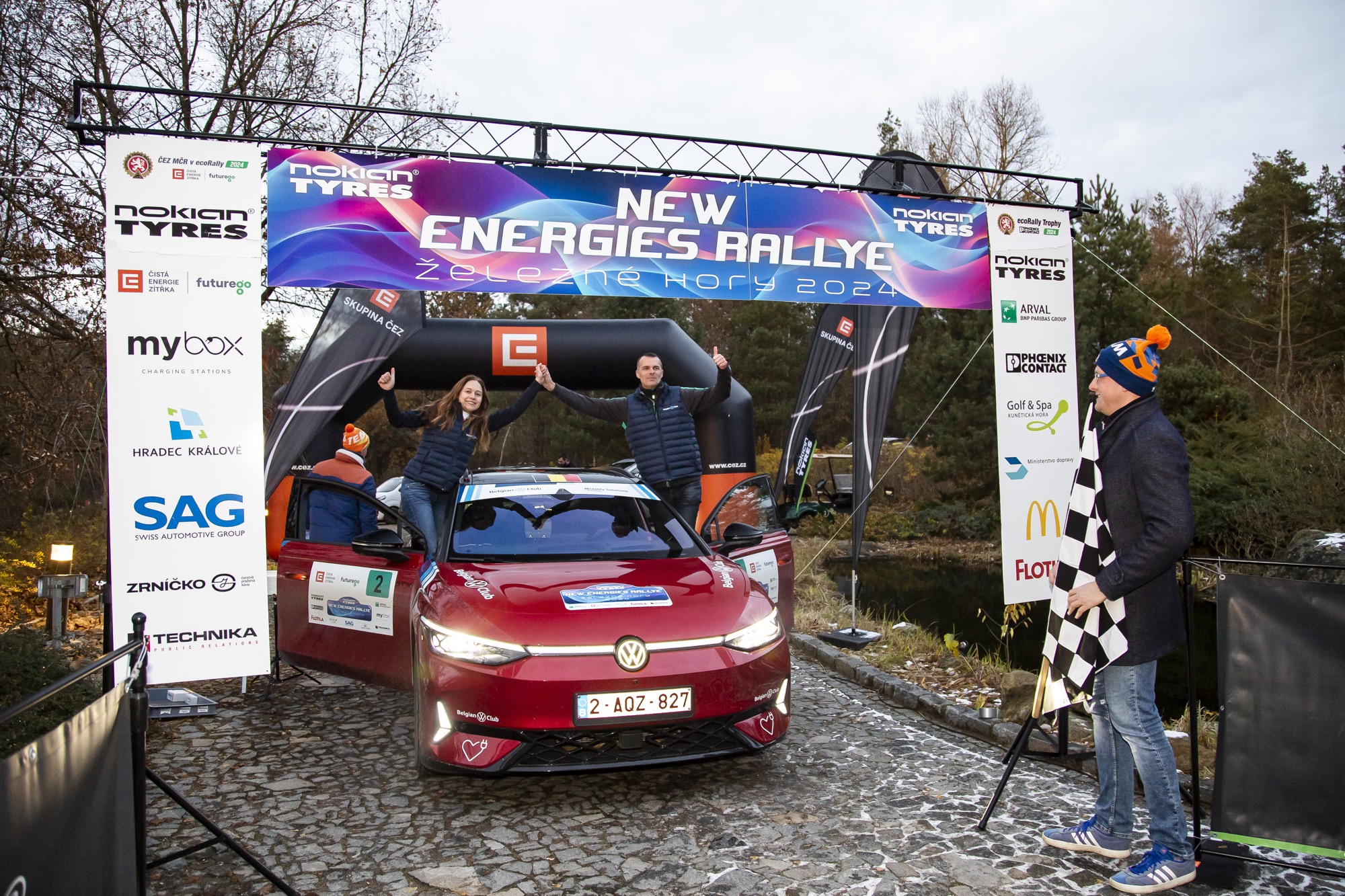 Heine et Piette offrent une première victoire en E-Rallye au Belgian VW Club