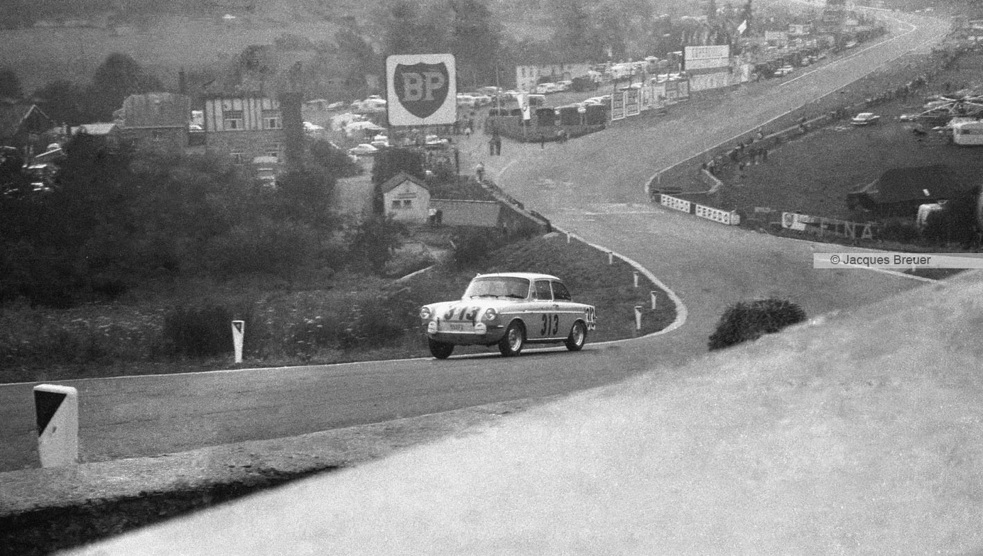 Flash-back : la preuve par 4 pour Volkswagen aux 24H de Francorchamps 1964