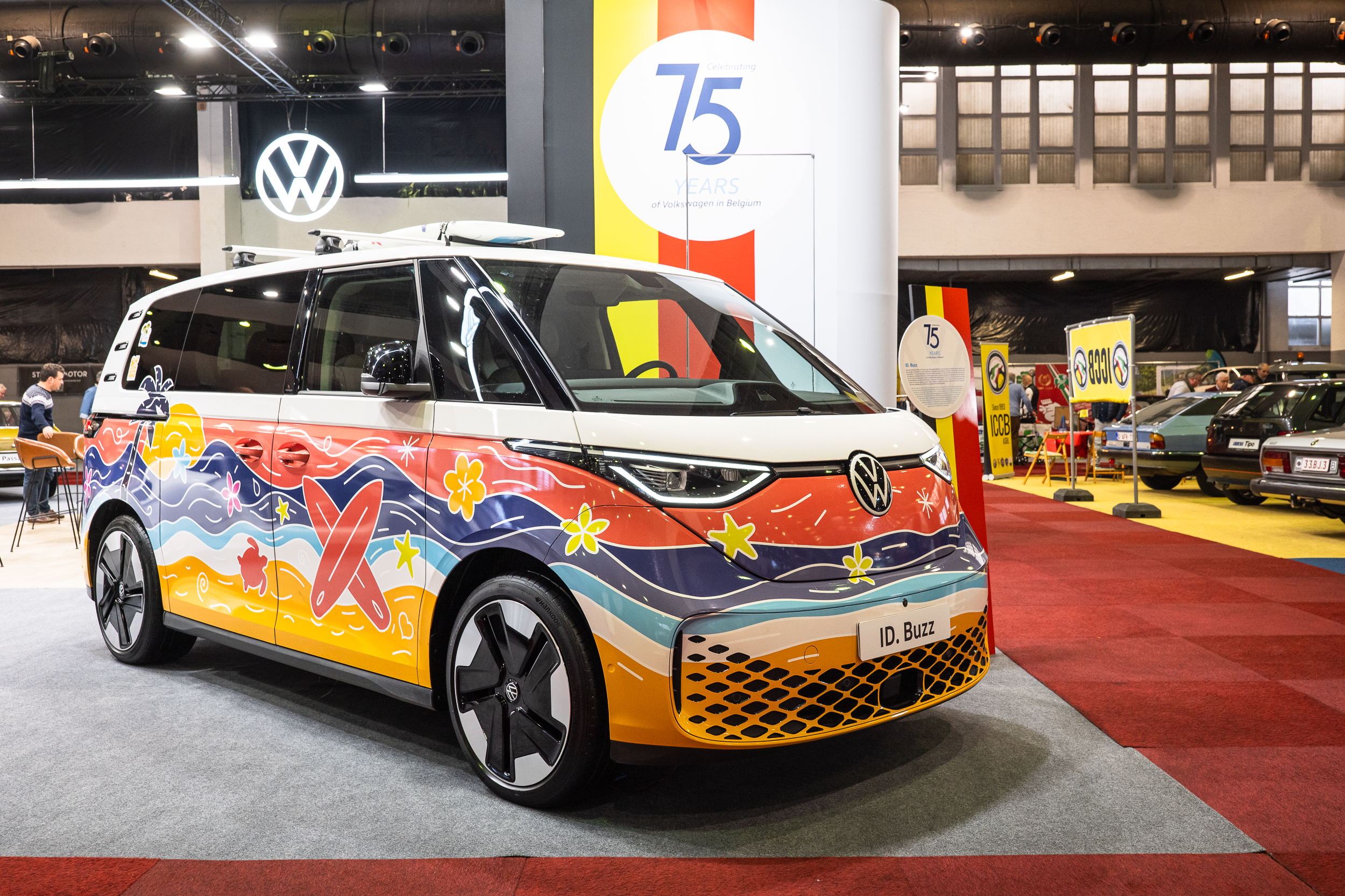 75 ans de Volkswagen Belgique / Années 2020 : l’ID. Buzz, le passé modernisé