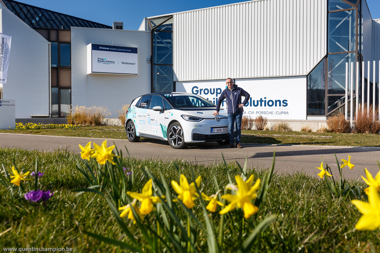 Antoine Dechamps et la Volkswagen ID.3 du Belgian VW Club à l’assaut du Czech New Energies Rally
