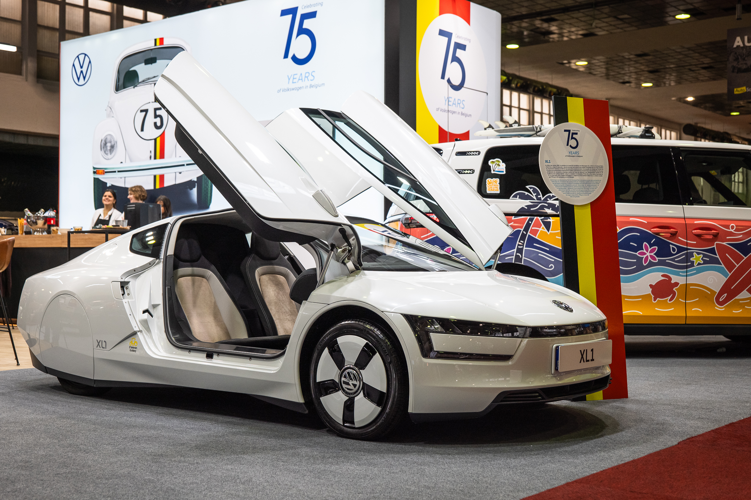 75 ans de Volkswagen Belgique / Années 2010 : la XL1, record de sobrieté