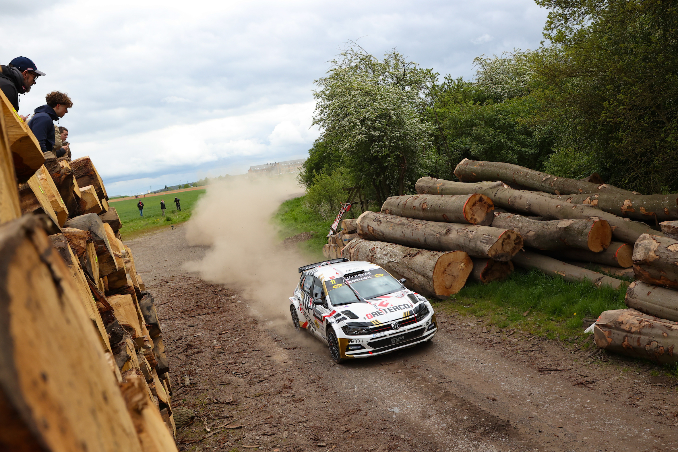 John Wartique tient tête aux ténors au Rallye de Wallonie (+ vidéo)