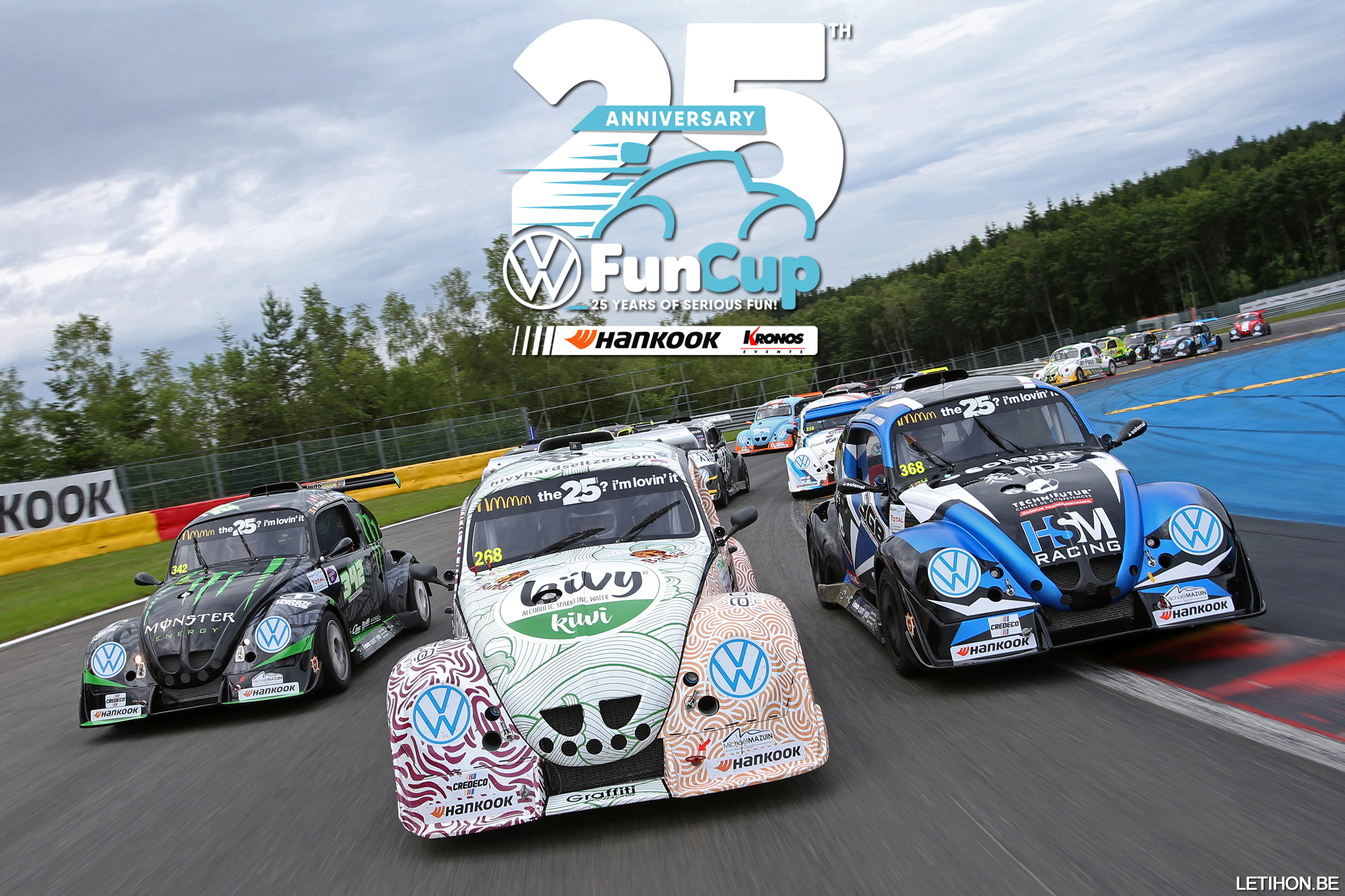 Un logo spécial pour les 25 ans de la VW Fun Cup