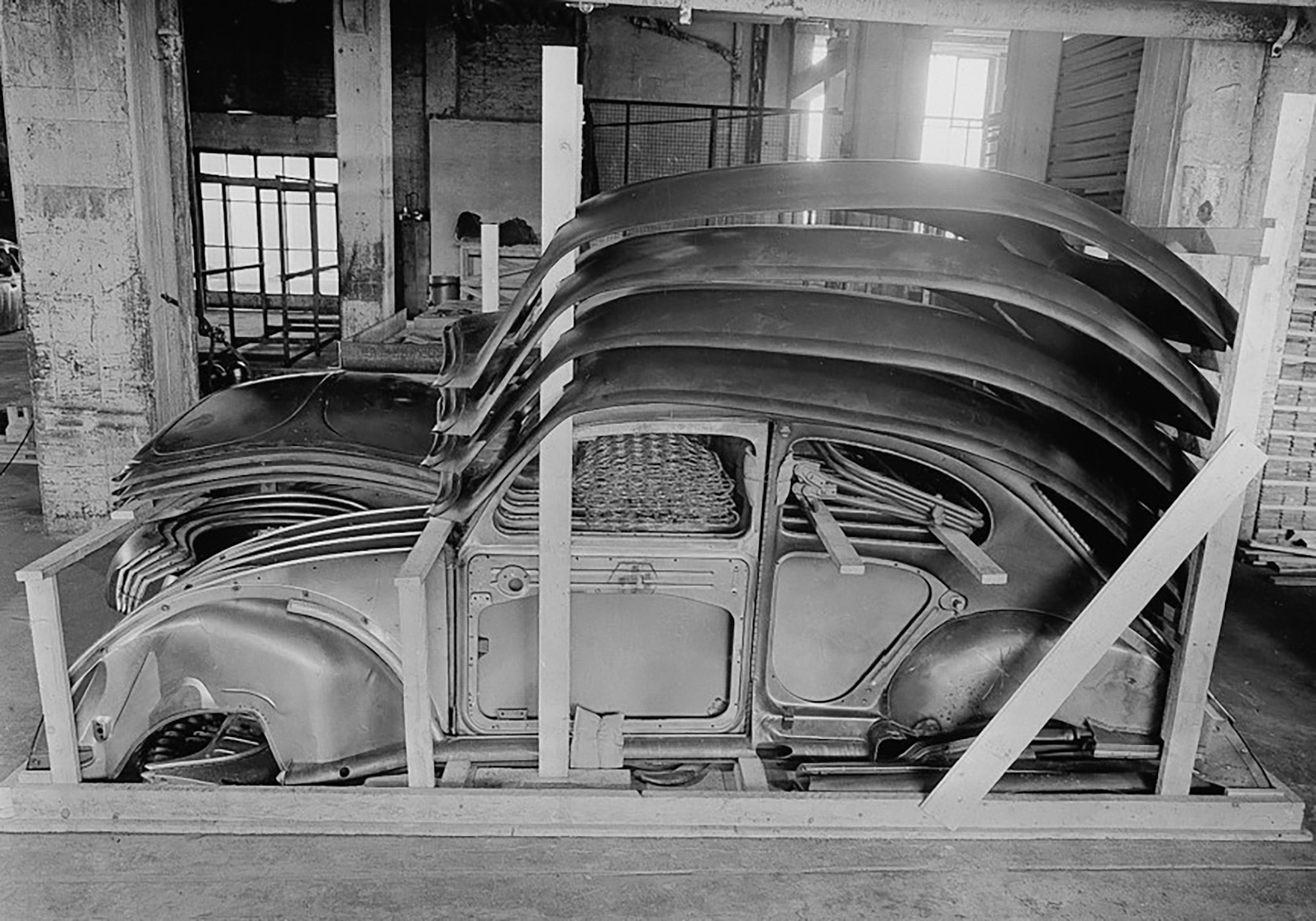 Des Coccinelle en caisses : Volkswagen exporte des voitures en kit depuis 70 ans