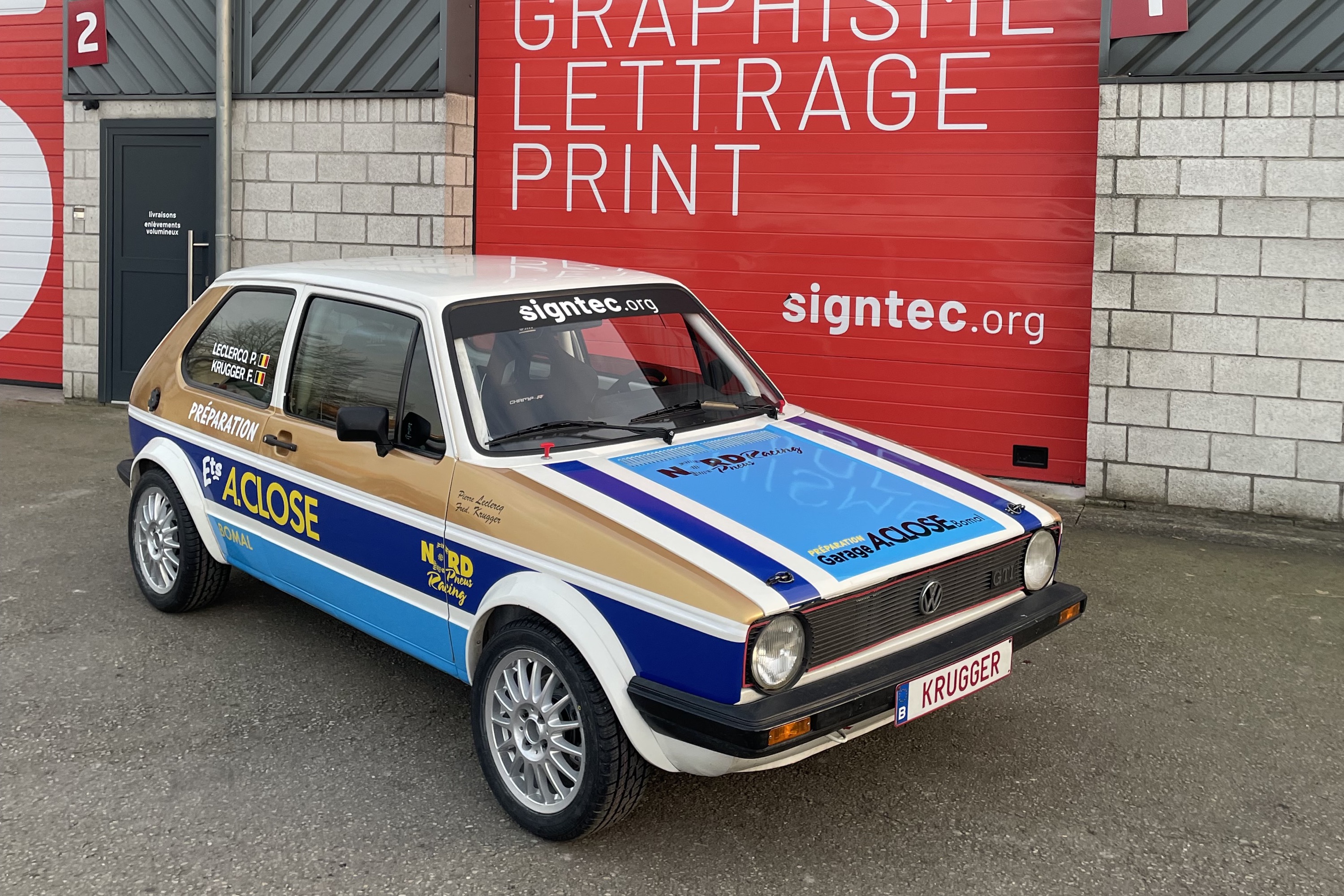 Krugger réveille la passion de la Golf aux Legend Boucles @ Bastogne !