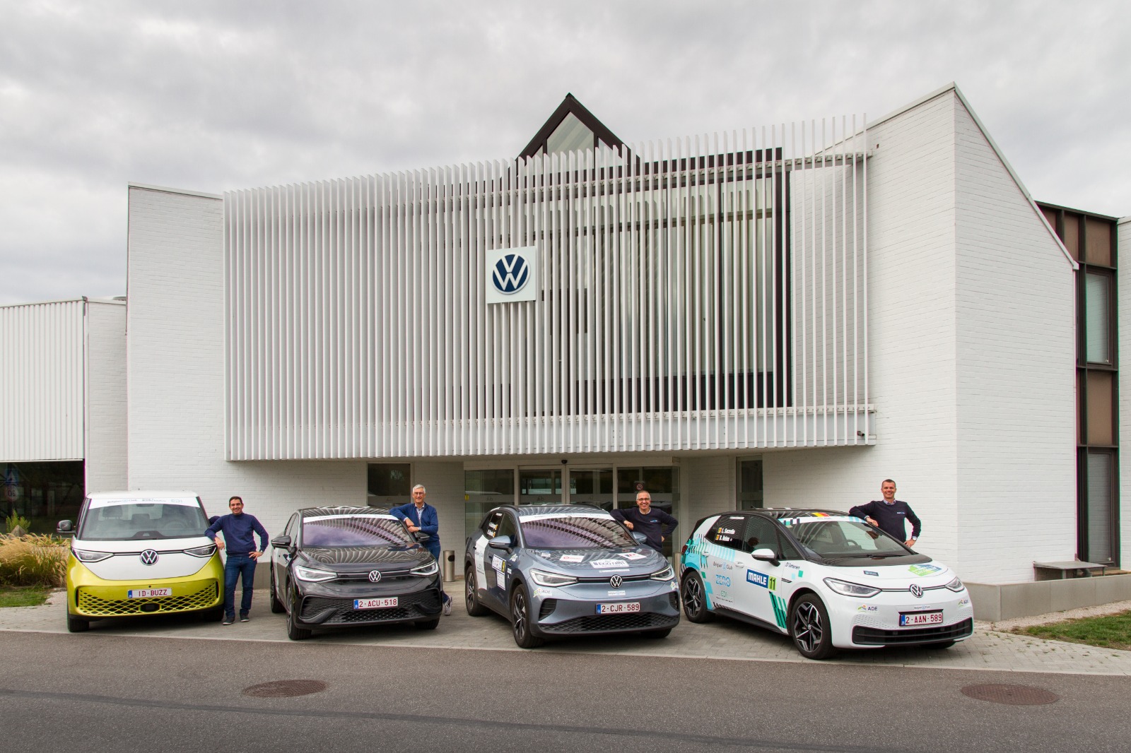 Le Belgian VW Club veut faire le Buzz au E-Rallye Monte-Carlo
