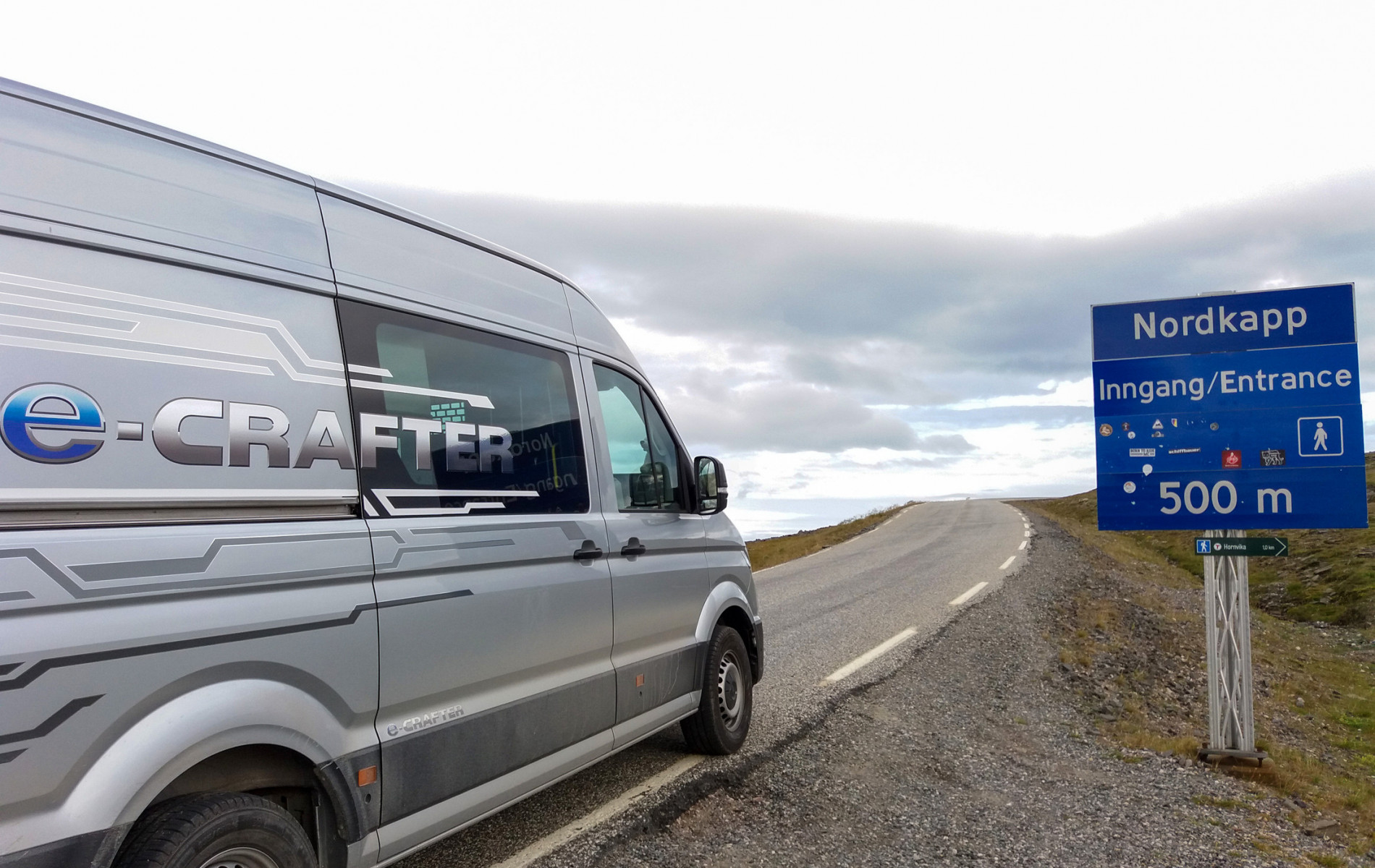Direction le cap Nord à bord du e-Crafter version camping-car