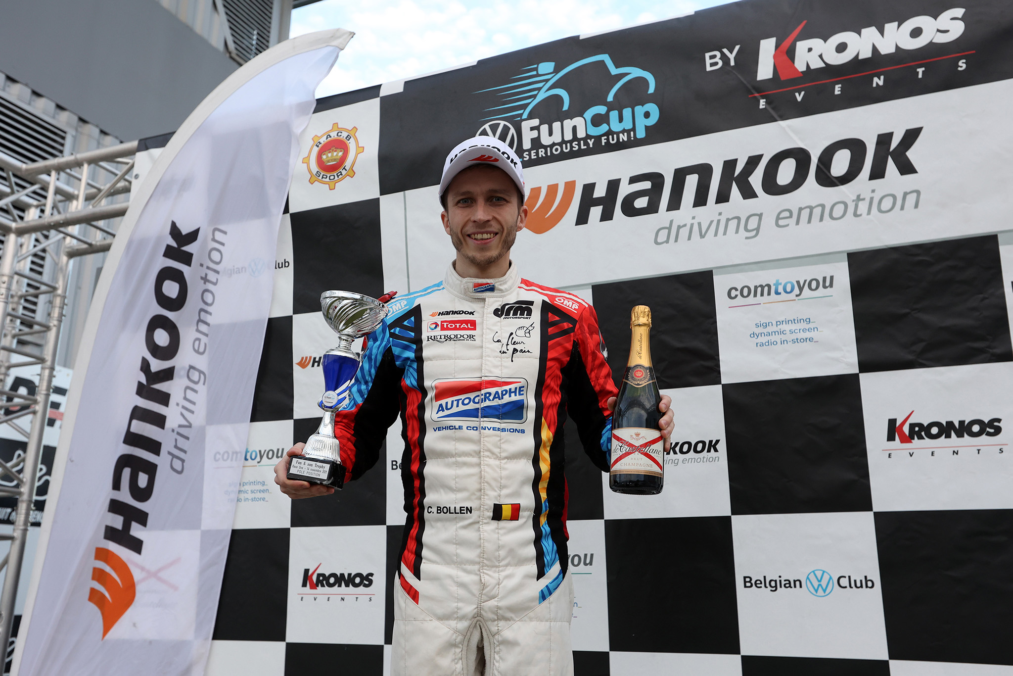Un deuxième Hankook Qualifying Trophy consécutif pour Cédric Bollen (#477 DRM Autographe Cup)