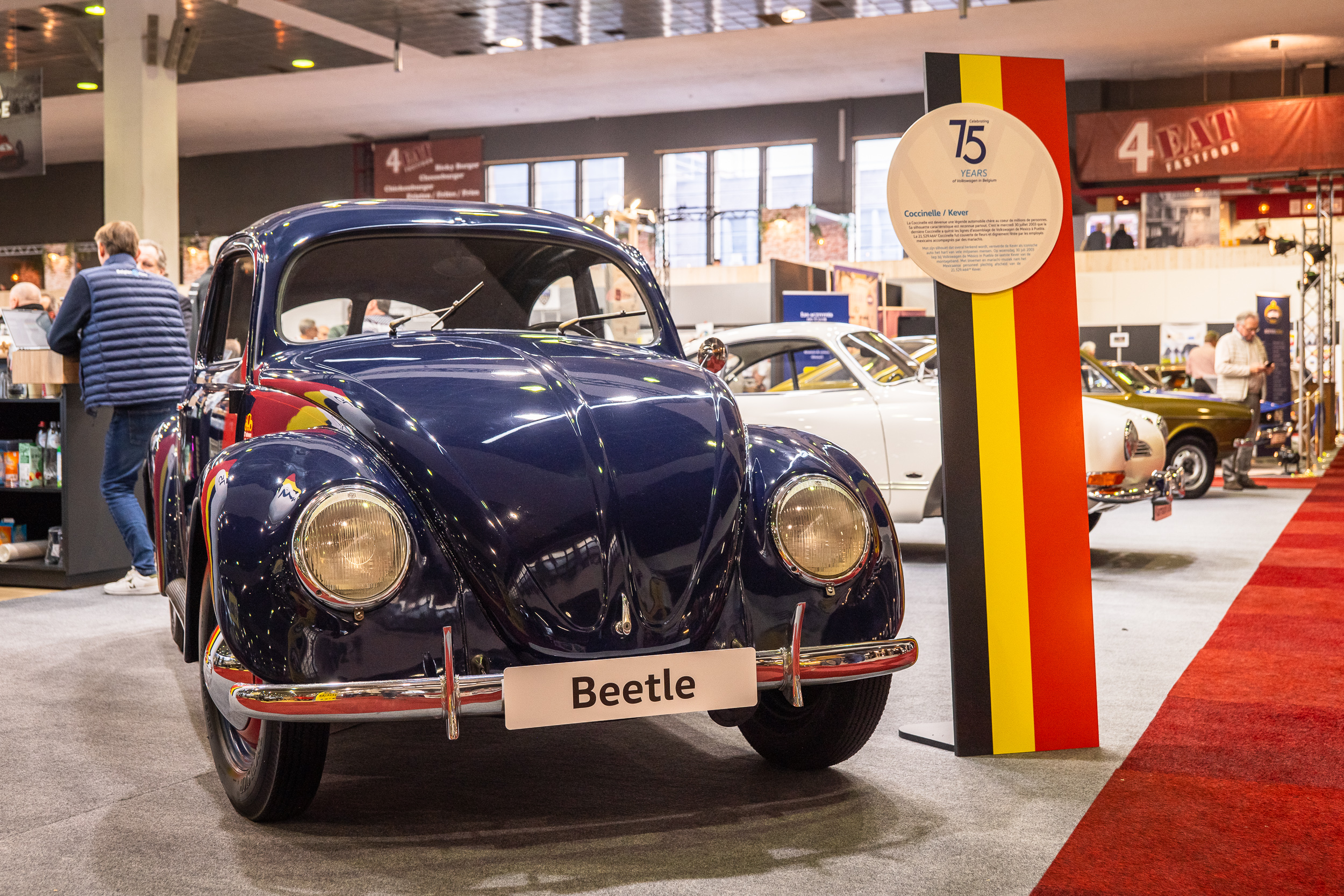 75 ans de Volkswagen Belgique / Années ’50 : la Coccinelle, bien sûr !