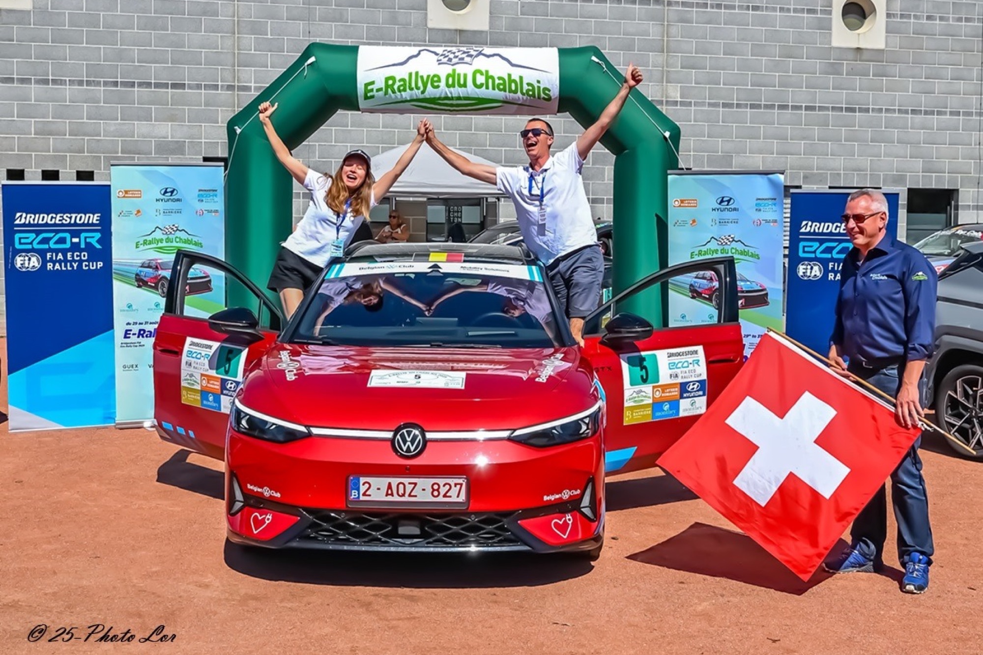 Rentrée réussie pour le Belgian VW Club : le duo Heine-Piette remporte l’ E-Rallye du Chablais