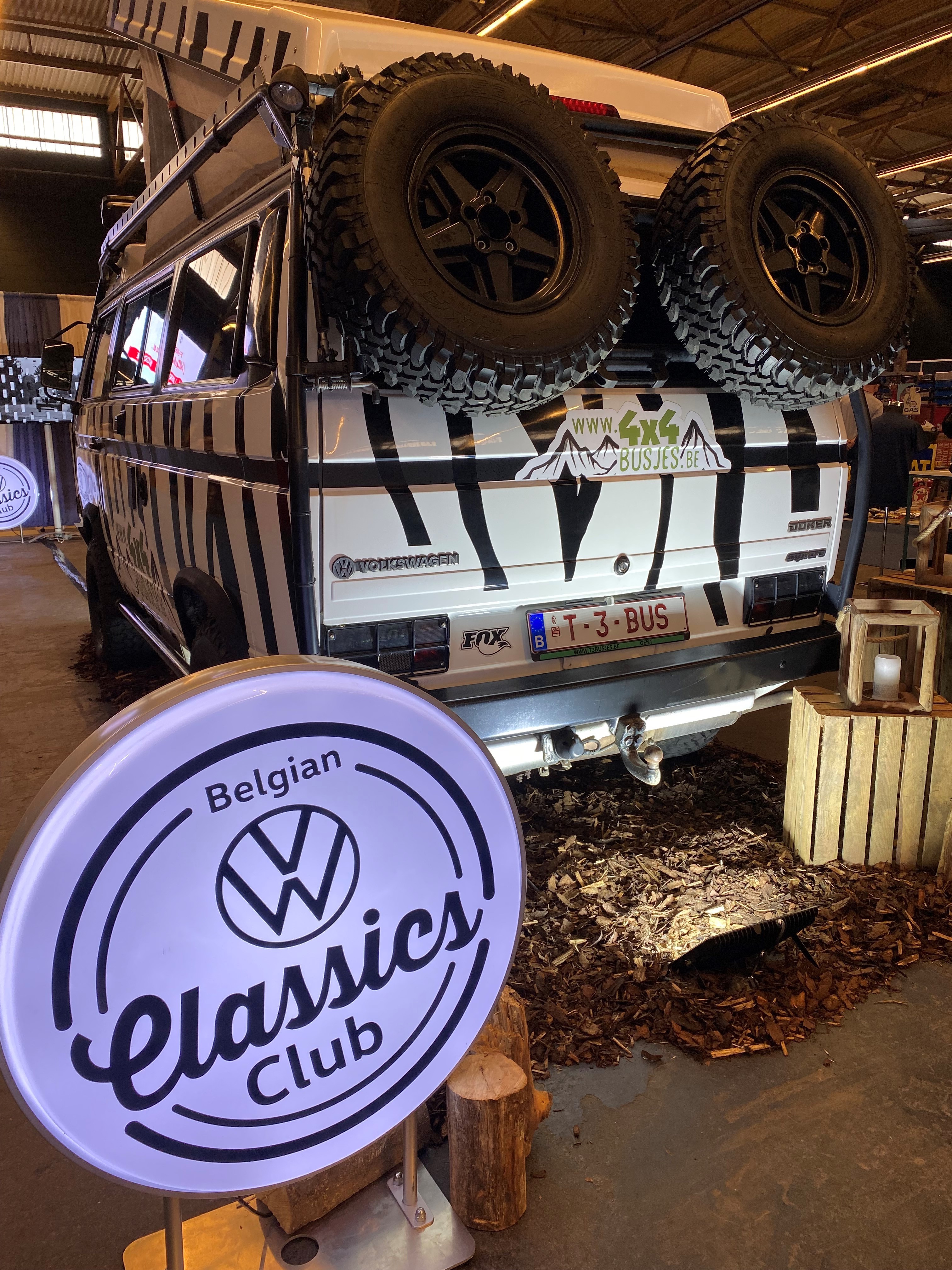 Le Belgian VW Classics Club fait sensation à 'Flanders Collection Cars'
